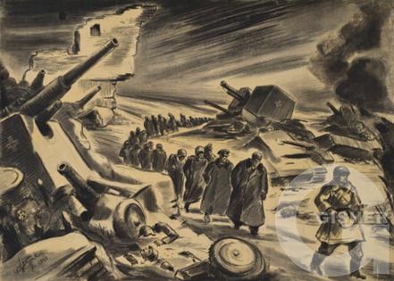 Germanakan banaki xaytarakutyan ughin (heros Qaghaq sharqic) (1943)