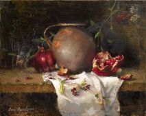 Pot and Pomegranates