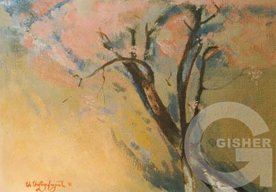Flowering tree, 60x80, 1997
