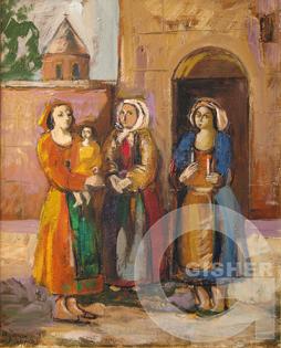 In the Church Garden, 2003