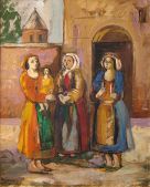 In the Church Garden, 2003