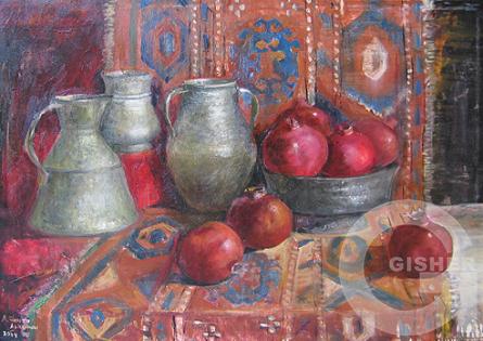 Still Life with Armenian Carpet, 2004