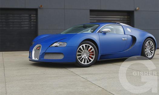 Bugatti Veyron Bleu Centenaire