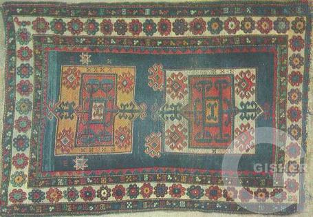 GANDZAK (KIROVABAD), XIX, 95x156 cm, N169 - 1, AESM