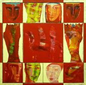 Family Portrait-2005-oil-81x81