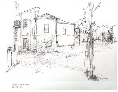 Jean Jansem - Encre de chine - 11