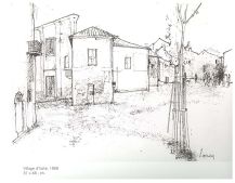 Jean Jansem - Encre de chine - 11