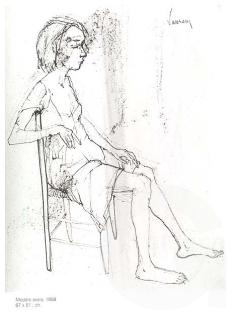 Jean Jansem - Encre de chine - 12