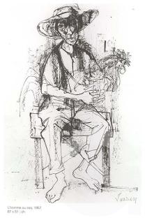 Jean Jansem - Encre de chine - 9