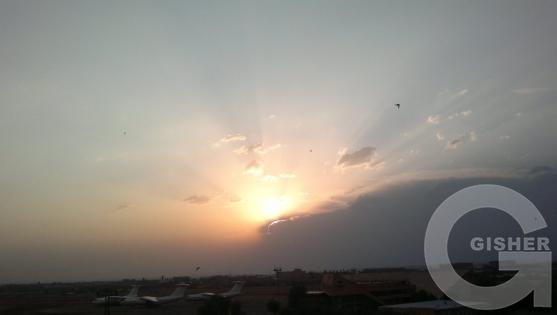 красивый закат