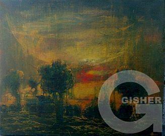 Sanset, oil, canvas, 60x70