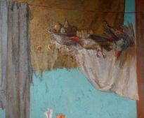 Still Life with Paper Dart