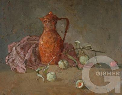 Still Life with Red Jug