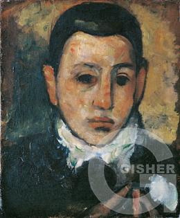 Self-portrait at the age of nine