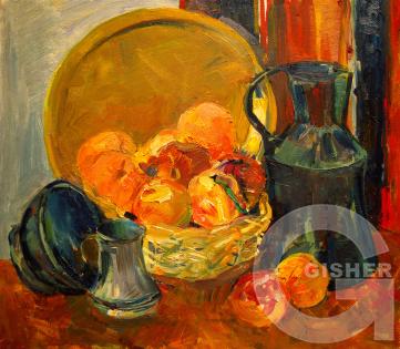 Still life with a jug