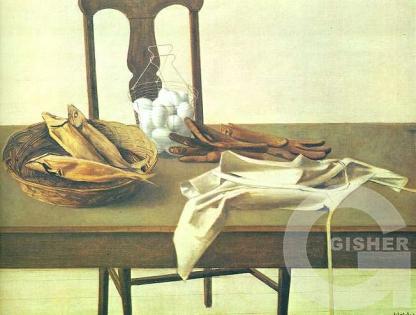 An apron and eggs, 1972