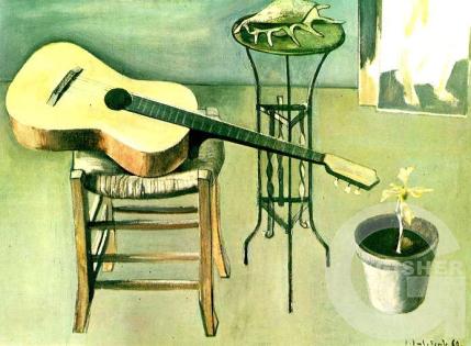 Still life with a guitar, 1960