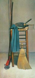 Still life with brooms, 1959