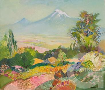 Ararat from Byurakan