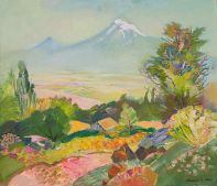 Ararat from Byurakan