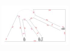 Макет зала сверху