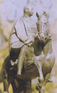 MARSHAL BAGRAMYAN, First prize in competition, Bronze, height-5m. 1996