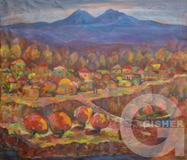 21. 60x70, BNAPATKER ARAGAC LERAN