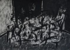 action 1-3   2002     acryilic on cardboard  70x50