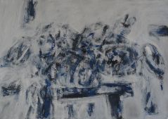 figure in de motion   2009     acrylic on cardboard 70x50