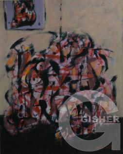 figure in motion 2002      acrylic on cardboard    86x69,5