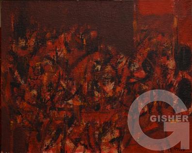 painting 9-12 2009 -50x40 acryl on canvas