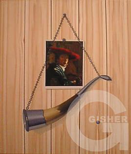 Horn with Portrait, 2001