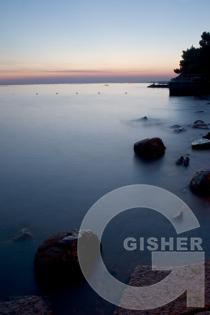Evening at Adriatic see