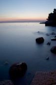 Evening at Adriatic see