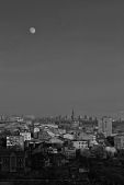 Moonrise above Yerevan