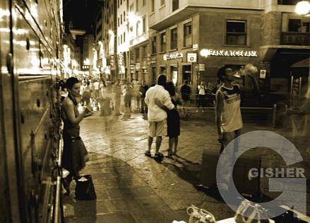Night life of Florence