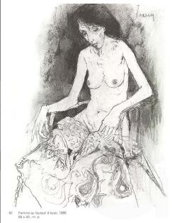 Jean Jansem - Mine de plomb - Pastel - 2