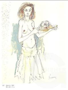 Jean Jansem - Mine de plomb - Pastel - 7