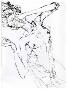 Jean Jansem - Mine de plomb - Pastel - 9