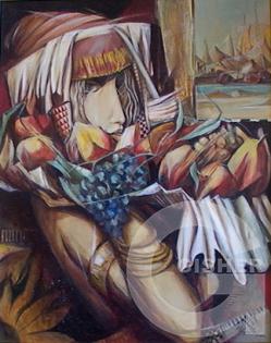 Woman with Fruits, 2003