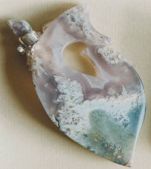 Pendent, Agate, Silver I