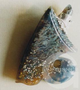 Pendent, Agate, Silver II