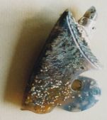 Pendent, Agate, Silver II