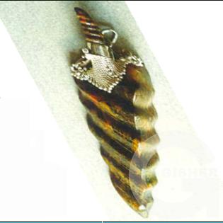 Pendent, Agate, Silver