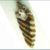 Pendent, Agate, Silver