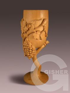 Half carved goblet 1