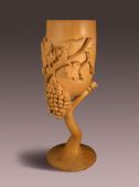 Half carved goblet 1