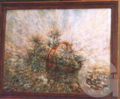 Flowers in the basket