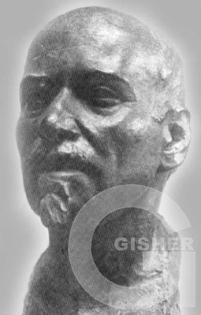 Hrachya Ajarian, academician, 1926, in bronze-1934, not preserved
