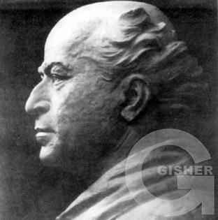 Vartan Ajemian, People's Artist of the USSR, 1954, plaster, ASHM, (the bronze one in the Tretyakov State Gallery, Moscow)